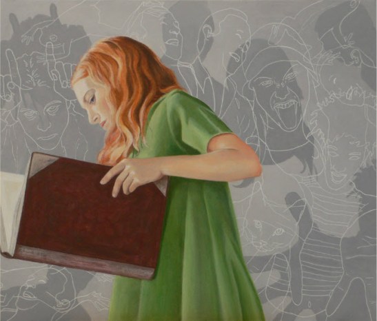 Ulla Mørch: Fragility. 60x70 cm.